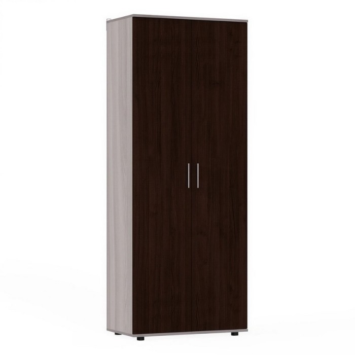 Шкаф для одежды К-001 (шимо светлый/дуб венге)