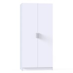 Шкаф для одежды МР-07 (580 ) белый премиум