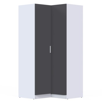 Шкаф для одежды МР-12 (580 ) графит серый