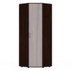 Шкаф для одежды угловой К-011 (дуб венге/шимо светлый)