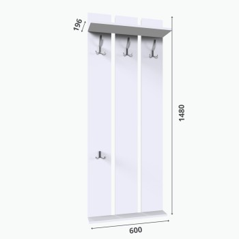 Вешалка К-004 (дуб венге)