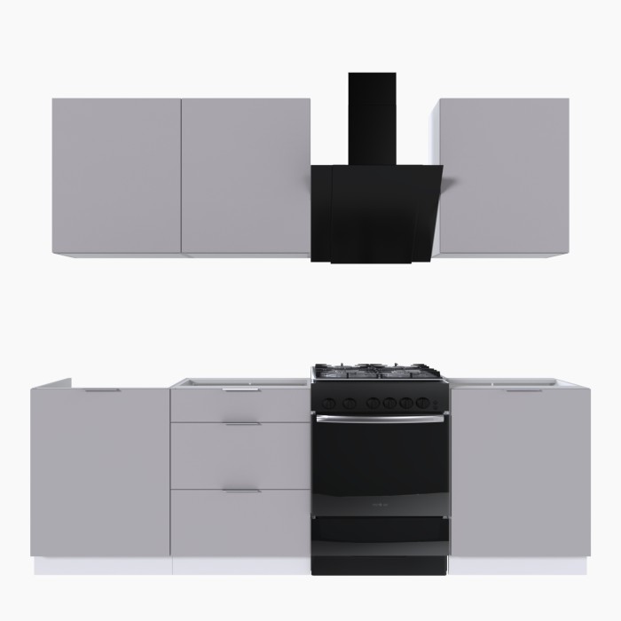 Набор корпусной мебели для кухни " Микс Топ-4" кашемир/ кашемир