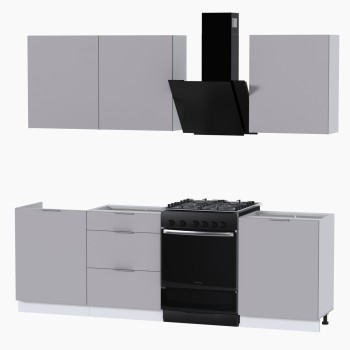 Набор корпусной мебели для кухни " Микс Топ-4" кашемир/ кашемир