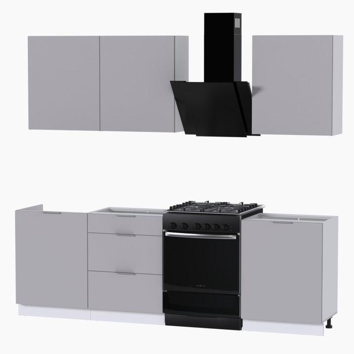 Набор корпусной мебели для кухни " Микс Топ-4" кашемир/ кашемир