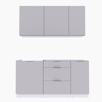Набор корпусной мебели для кухни " Микс Топ-2" кашемир/ кашемир
