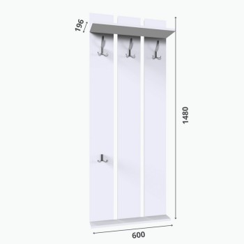 Вешалка К-004 (дуб венге)