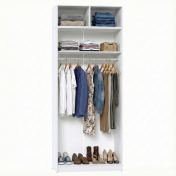 Шкаф для одежды МР-27 (580, 2 зеркала ) дуб крафт табачный