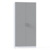 Шкаф для одежды МР-08 (580 ) шиншилла серая