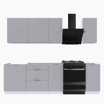 Набор корпусной мебели для кухни " Микс Топ-5" кашемир/ кашемир