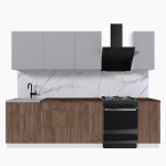 Набор корпусной мебели для кухни " Микс Топ-6" кашемир/дуб крафт табачный/дуб флагстаф темный