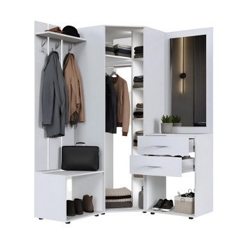 Набор мебели для прихожей "Визит-2" (дуб венге)