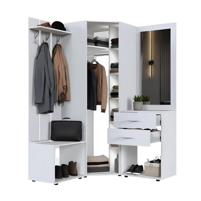 Набор мебели для прихожей "Визит-2" (дуб сонома)