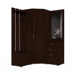 Набор мебели для прихожей "Визит-2" (дуб венге)