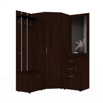 Набор мебели для прихожей "Визит-2" (дуб венге)