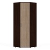 Шкаф для одежды угловой К-011 (дуб венге/дуб сонома)