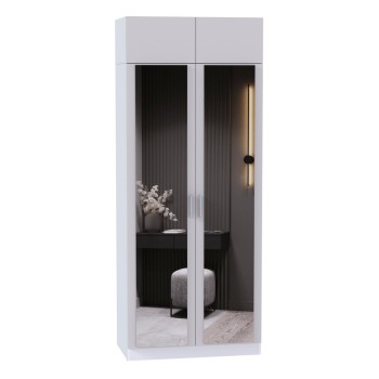 Шкаф для одежды МР-26 (580, 2 зеркала ) кашемир