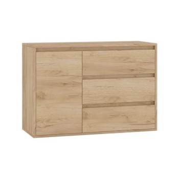 Комод Р-002 (Рио-2) дуб каньон/белый