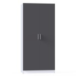 Шкаф для одежды МР-07 (580 ) графит серый