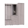Набор мебели для прихожей "Визит-1" (шимо светлый)