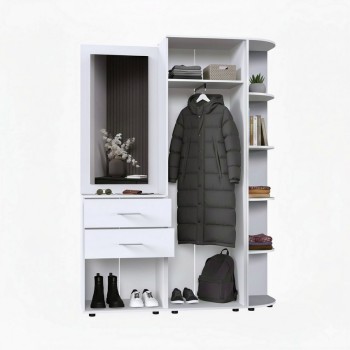 Набор мебели для прихожей "Визит-3" (дуб сонома/дуб венге)