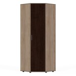 Шкаф для одежды угловой К-011 (дуб сонома/дуб венге)