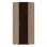 Шкаф для одежды угловой К-011 (дуб сонома/дуб венге)