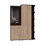 Набор мебели для прихожей "Визит-3" (дуб венге/дуб сонома)