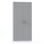 Шкаф для одежды МР-09 (580 ) шиншилла серая
