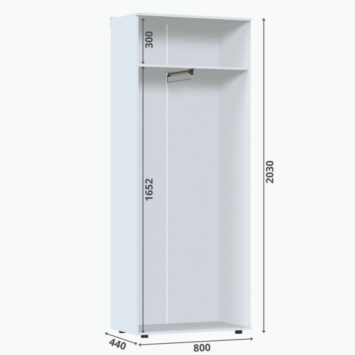 Шкаф для одежды К-001 (шимо светлый/дуб венге)