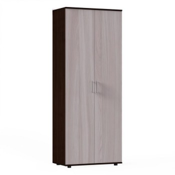 Шкаф для одежды К-001 (дуб венге/шимо светлый)