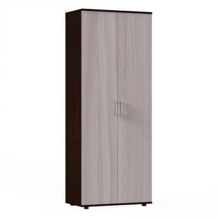 Шкаф для одежды К-001 (дуб венге/шимо светлый)