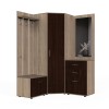 Набор мебели для прихожей "Визит-2" (дуб сонома/дуб венге)