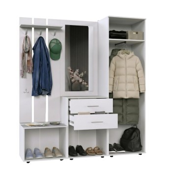 Набор мебели для прихожей "Визит-1" (дуб венге)