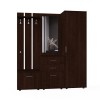 Набор мебели для прихожей "Визит-1" (дуб венге)