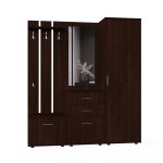 Набор мебели для прихожей "Визит-1" (дуб венге)