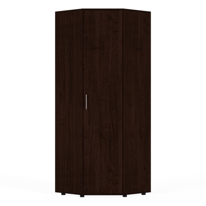 Шкаф для одежды угловой К-011 (дуб венге)