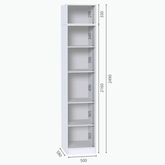 Шкаф МР-21 (580 ) кашемир