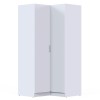 Шкаф для одежды МР-12 (580 ) белый премиум