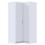 Шкаф для одежды МР-12 (580 ) белый премиум