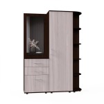 Набор мебели для прихожей "Визит-3" (дуб венге/шимо светлый)