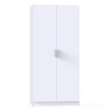 Шкаф для одежды МР-09 (580 ) белый премиум