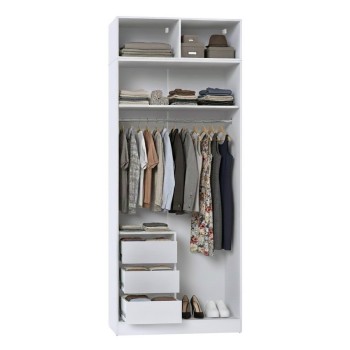 Шкаф для одежды МР-29 (580, 2 зеркала ) дуб крафт табачный