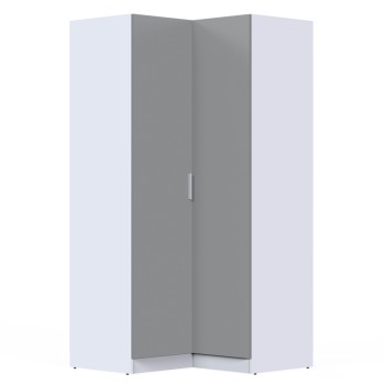 Шкаф для одежды МР-12 (580 ) шиншилла серая