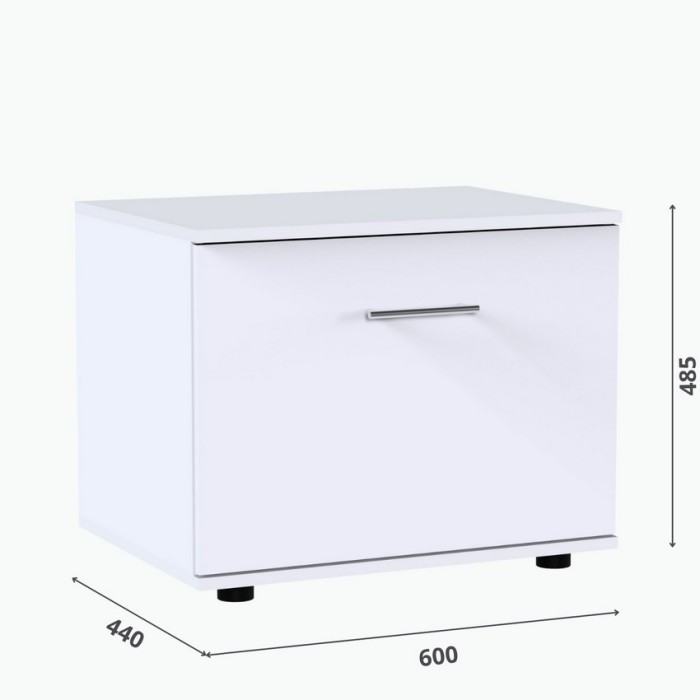 Тумба К-003 (шимо светлый/дуб венге)