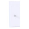 Шкаф для одежды МР-26 (580 ) белый премиум