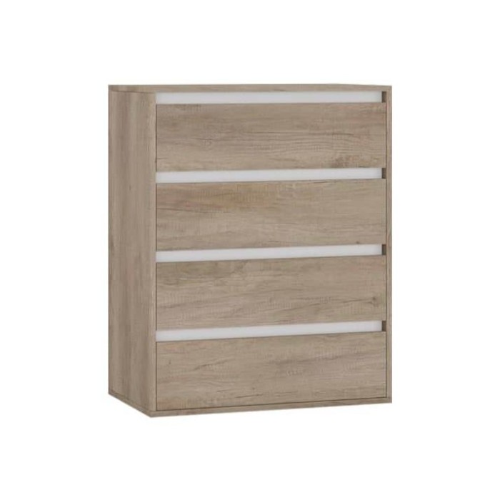 Комод Р-001 (Рио-1) дуб каньон/белый