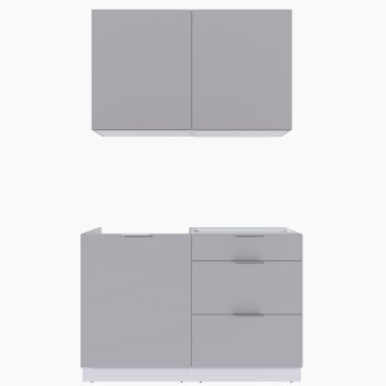 Набор корпусной мебели для кухни " Микс Топ-1" кашемир/ кашемир